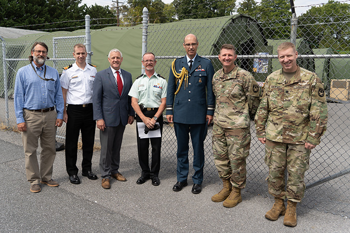 JPC-1 and TATRC leaders engage with Maj. Gen. Downes and Canadian senior leaders