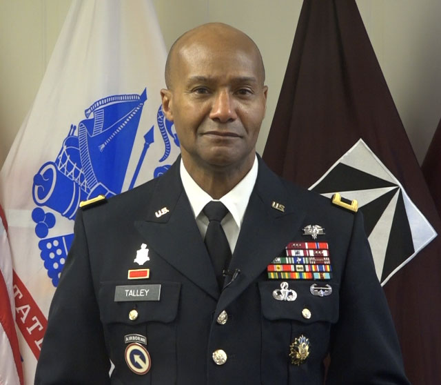 USAMRDC Brig. Gen. Michael J. Talley
