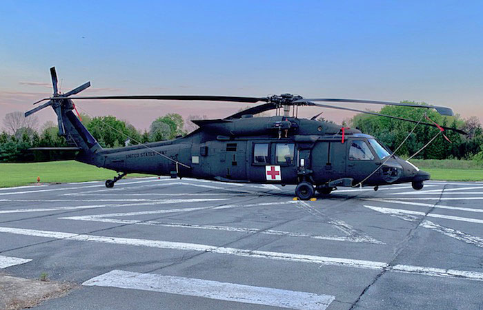 HH-60 MEDEVAC Black Hawk Helicopter