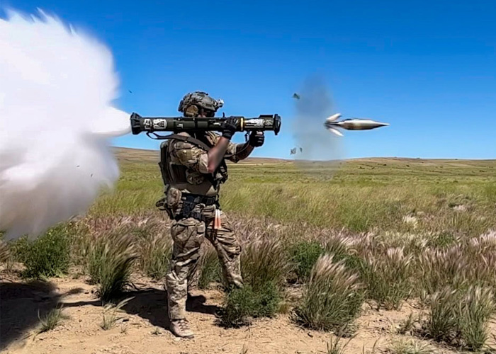 AT-4 anti-tank weapon