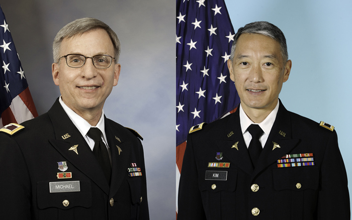 Col. Nelson Michael and Col. Jerome Kim