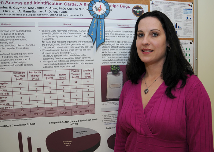 USAISR, Research Nurse Coordinator Nicole Caldwell