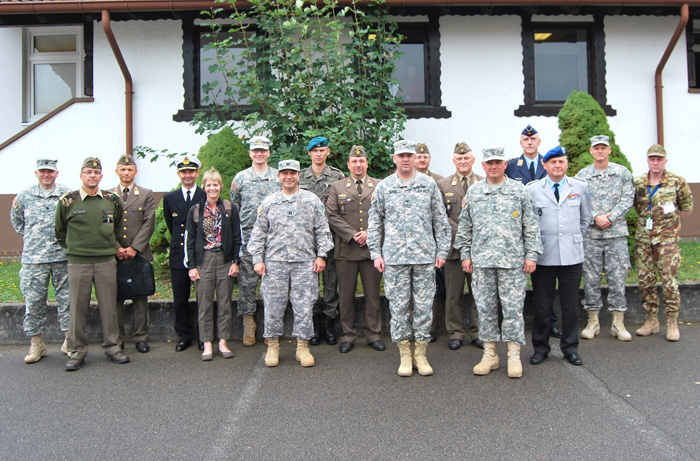 NATO Medical Officers from five different countries