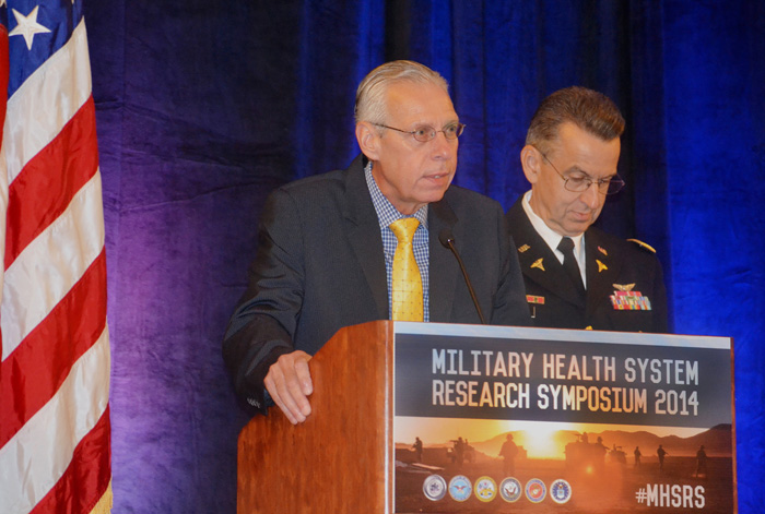 Dr. Terry Rauch and Col. Dallas Hack