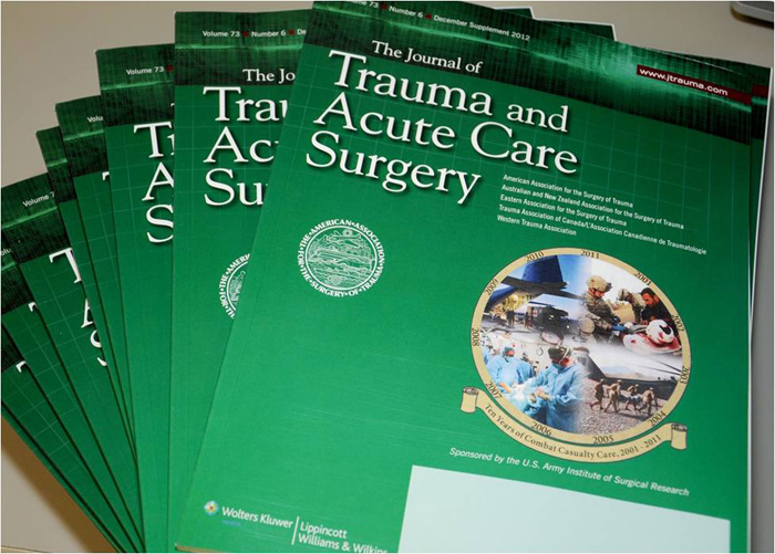 The Journal of Trauma and Acute Care Surgery, December 2012