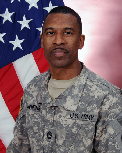 Sgt. 1st Class Jeffery K. Jenkins from the U.S. Army Institute of Surgical Research (ISR)