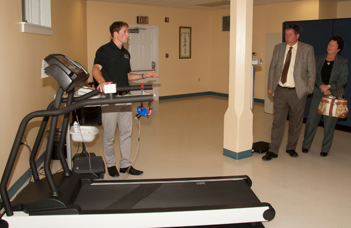 Carlisle Barracks (Pa.) Army Wellness Center treadmill