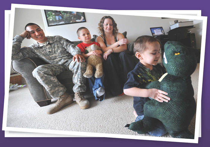 A number of resources are available to assist military parents in managing the demands of parenting
