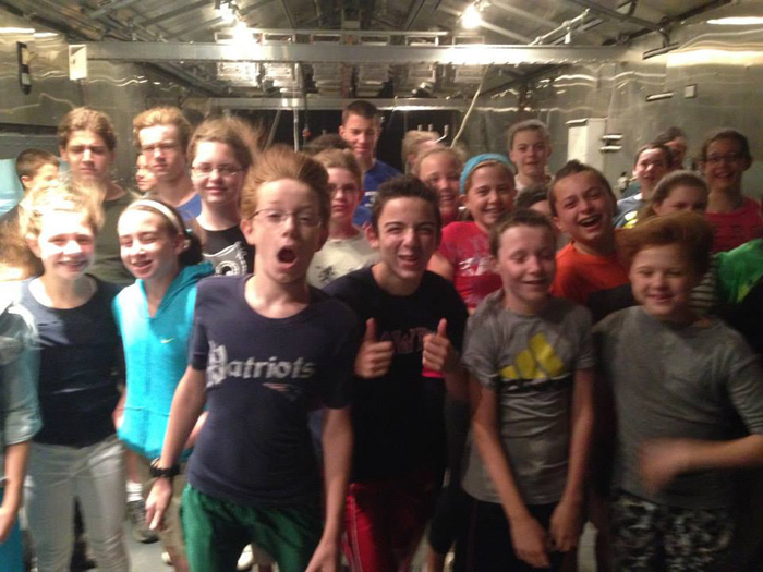Students feel the wind in Natick Soldier Systems Center's unique Doriot Climatic Chambers