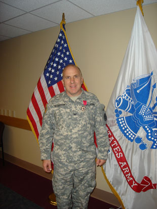 Col. David G. Gilbertson awarded Legion of Merit Photo by Thomas Moore