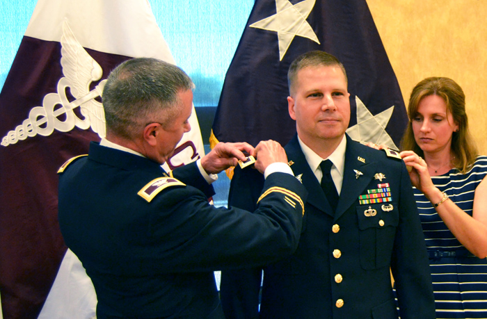 Lt. Col. Thomas C. Timmes was promoted to the rank of colonel