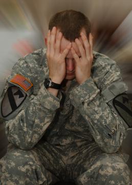 Stressed Soldier