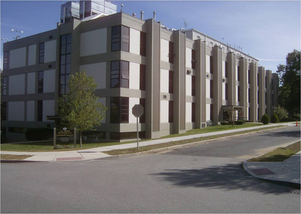 The USARIEM building at the Natick Soldier Systems Center in Natick, Mass.