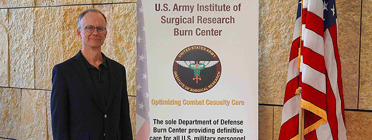 USAISR's Cancio Named American Burn Association President