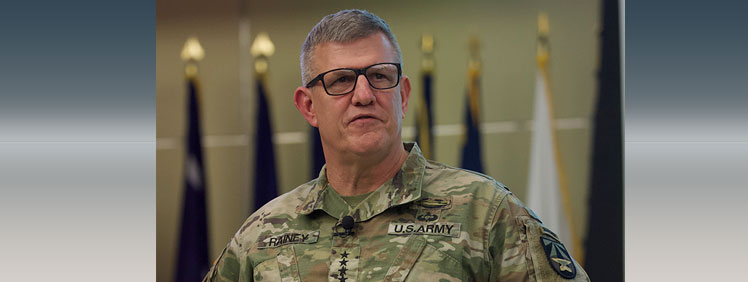 Rainey Talks Teamwork, Transformation at USAMRDC All-Hands